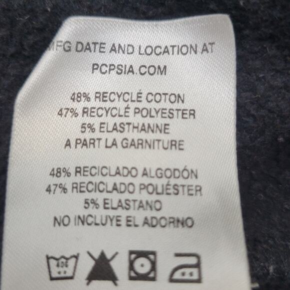 Patagonia Uprisal Hoodie Black Spellout Logo Size Small - Picture 6 of 8